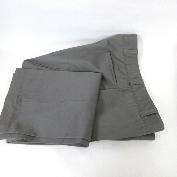 Red Camel Khakis Chino Twill Pants Flat Front Slacks Cotton Gray 40W x 31L USA - Picture 5 of 6